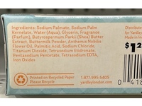 Yardley London Nourishing Baby Bar, Chamomile Flower, 4 oz/ 113 g - Image 4