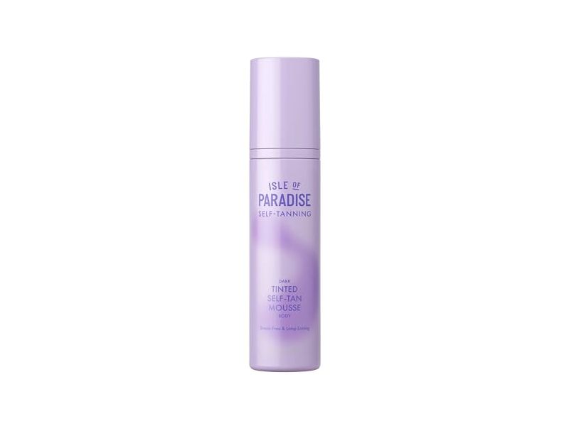 Isle Of Paradise Tinted Self Tanning Mousse, Dark, 6.76 fl oz/200 mL