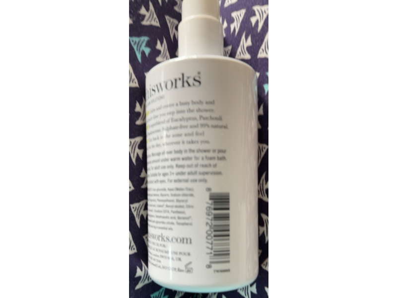 This Works In The Zone Shower Gel, Eucalyptus & Frankincense, 10.1 fl oz/300 mL