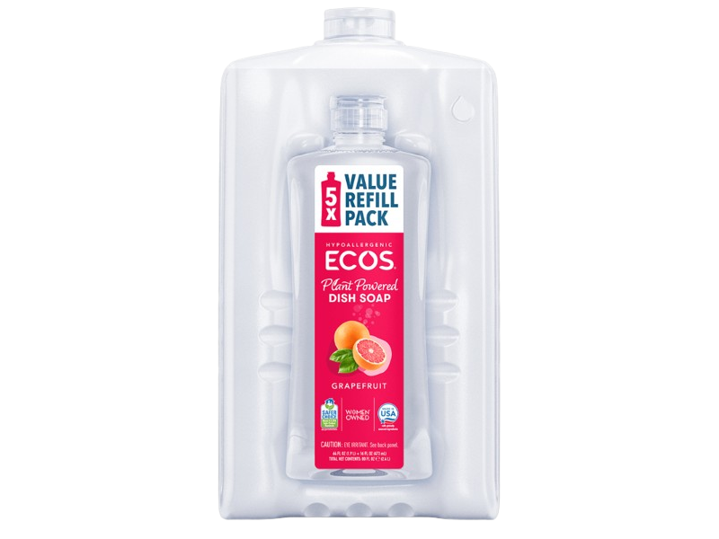 Ecos Liquid Dish Soap, Grapefruit