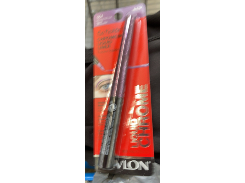 Revlon So Fierce! Chrome Ink Liquid Eyeliner, 904 Ultraviolet Foil, 0.03 oz/0.9 g