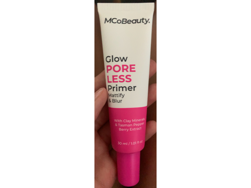 MCoBeauty Glow Poreless Primer, 1.01 fl oz/30 mL