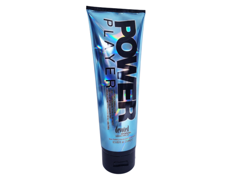 Devoted Creations Power Player Dark Power Tanning Lotion, 8.5 fl oz/251 mL