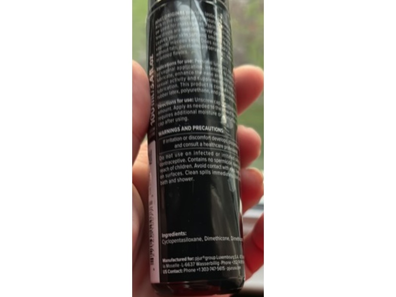 Pjur Original Personal Lubricant, 3.4 fl oz/100 mL