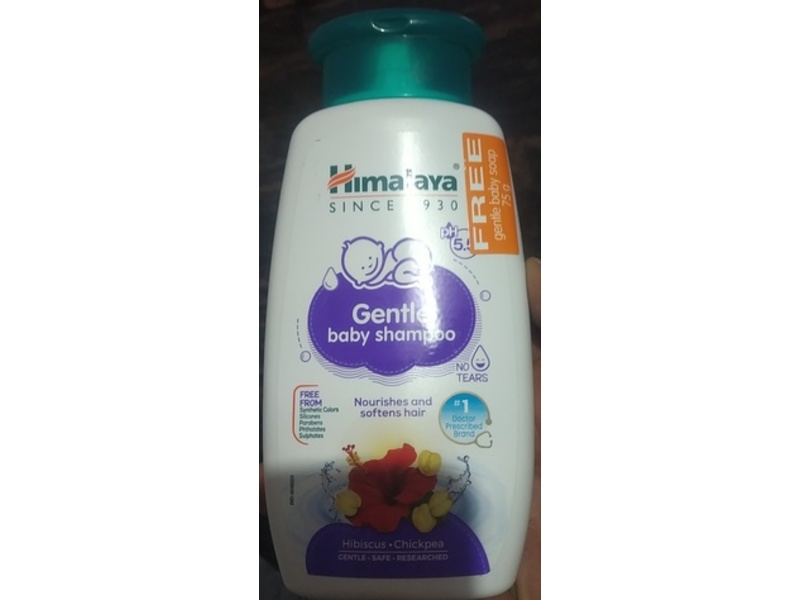 Himalaya Gentle Baby Shampoo, Hibiscus + Chickpea, 200 mL
