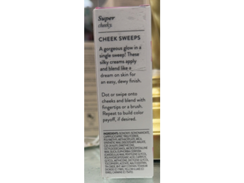 Laura Geller Cheek Sweeps Cream Glow Sticks, Wink Wink Pink, 0.22 oz/6.5 g