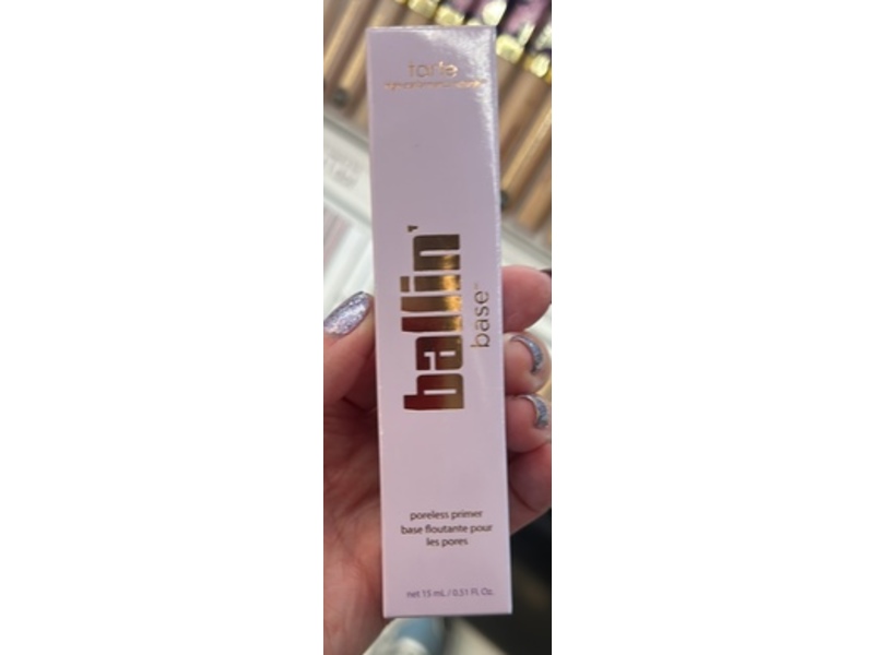 Tarte Ballin’ Base Poreless Primer, Pearl, 0.51 fl oz/15 mL