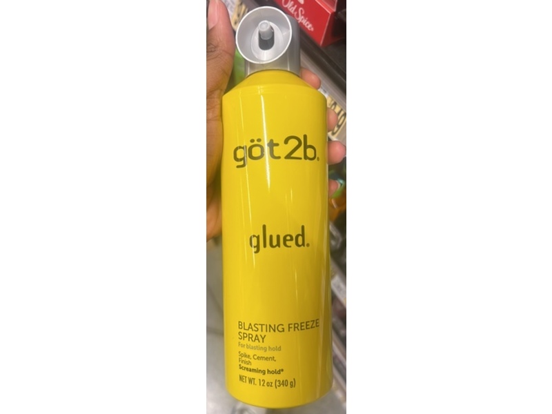 Got2b Blasting Freeze Spray, Glued, 12 fl oz/340 g