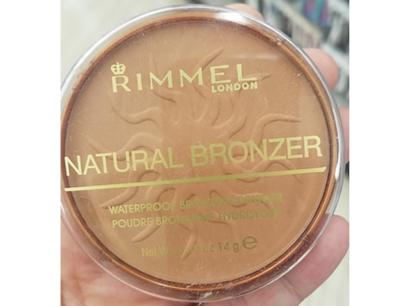 Rimmel London Natural Bronzer, Sun Light, 0.49 oz / 14 g