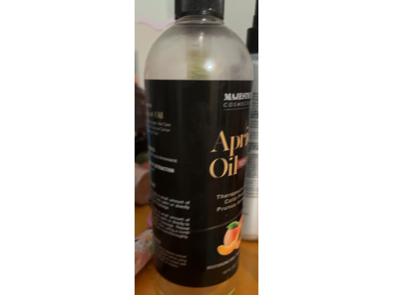 Majestic Pure 100% Natural Apricot Oil, 16 fl oz/473 mL