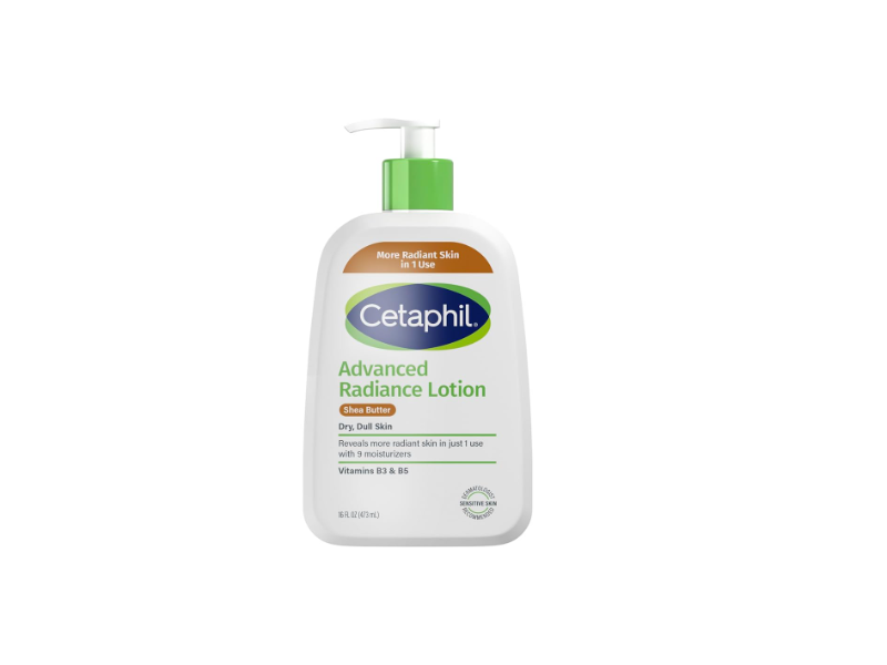 Cetaphil Advanced Radiance Lotion, Shea Butter, 16 fl oz/473 mL