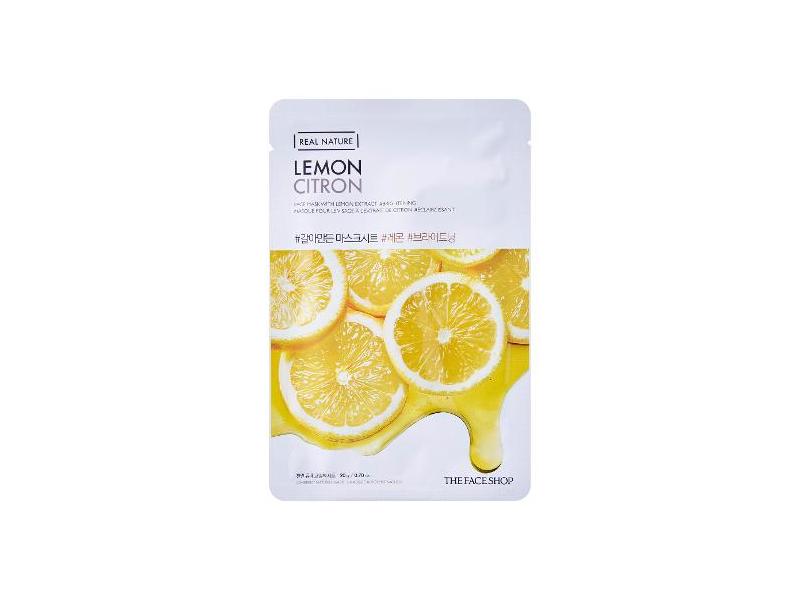 lemon face mask