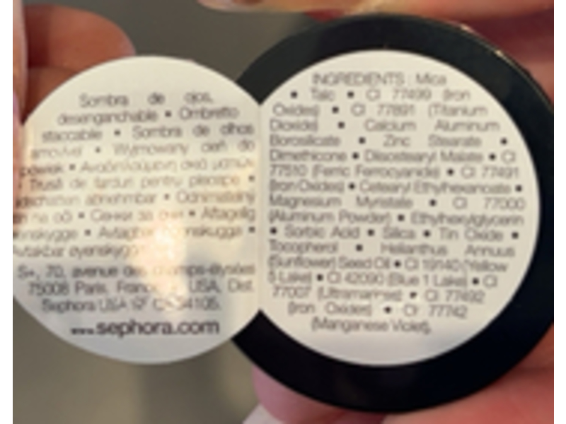 Sephora Colorful Eyeshadow,383 Astral Blue, 1Count