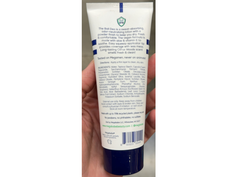 Megaman The Ball Deo, 3 fl oz/88 mL