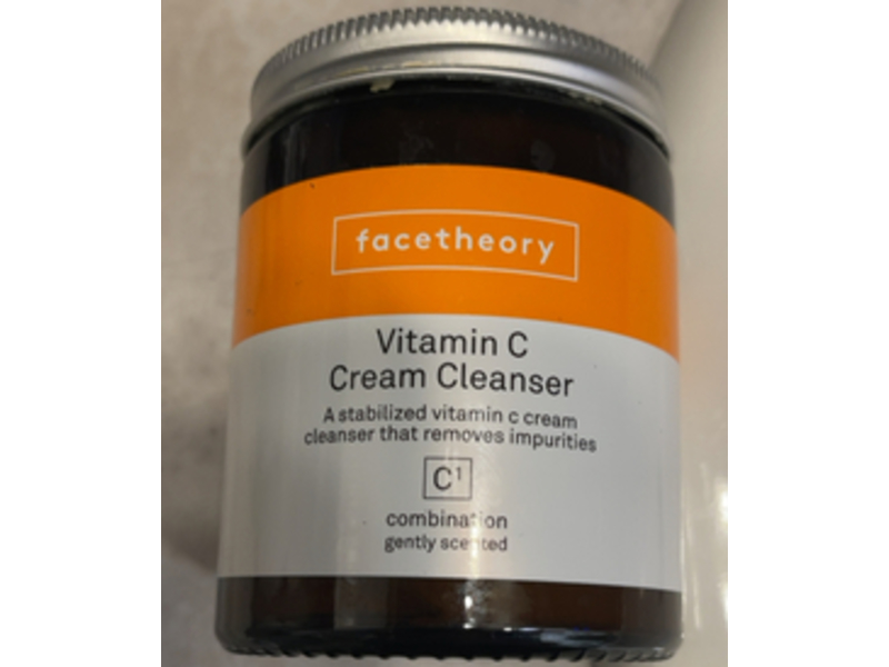 Facetheory Vitamin C Cream Cleanser, C1, 5.74 fl oz/170 mL