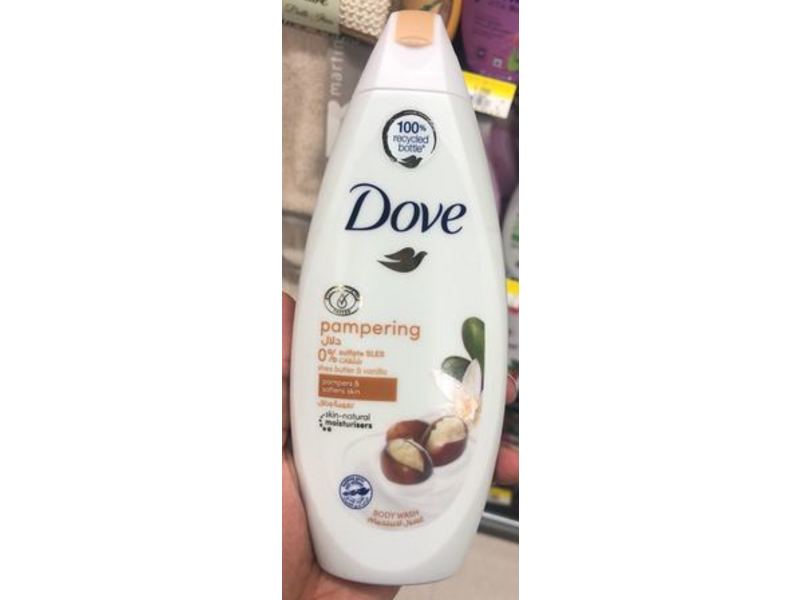 Dove Pampering Body Wash, Shea Butter & Vanilla, 250 mL