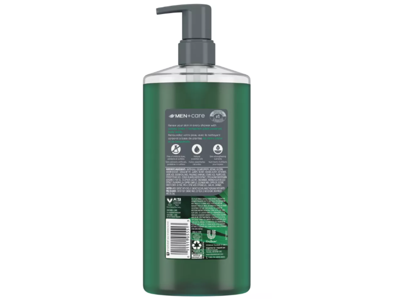 Dove Men + Care Body Wash, Coastal Cedar + Bergamot, 26 fl oz/769 mL