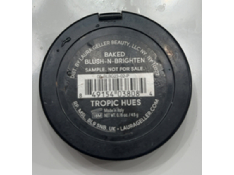 Laura Geller Baked Blush-N-Brighten Marbleized Blush, Tropical Hues, 0.16 oz/4.5g