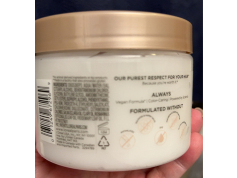 L'Oreal Paris EverPure Simply Clean Elastic Fiber Masque, 12 fl oz/355 mL