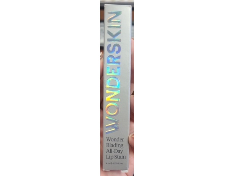 Wonderskin Wonder Blading All Day Lip Stain, Beautiful, 0.135 fl oz/4 mL