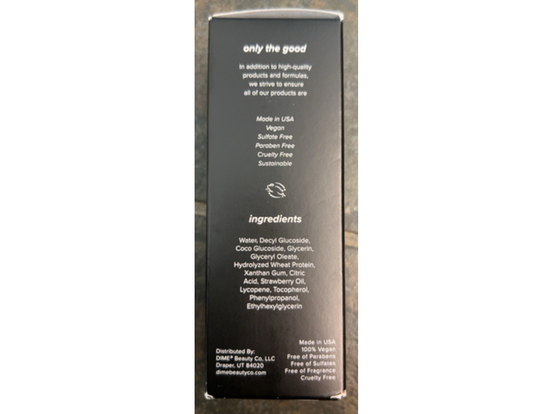 DIME Mini Gentle Jelly Cleanser, 2.0 fl oz /60 mL