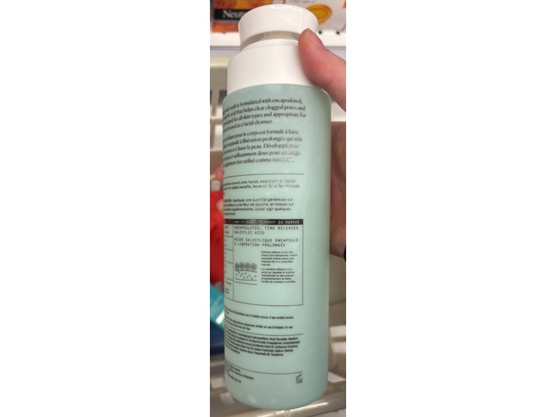 Naturium The Perfector Body Wash, Salicylic Acid, 16.9 fl oz/500 mL