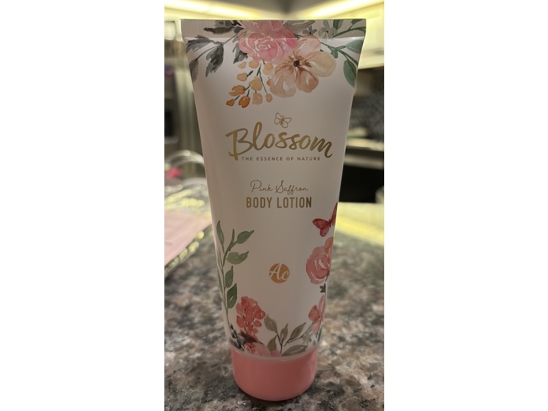 Accentra Blossom Body Lotion, Pink Saffron, 6.76 fl oz/200 mL