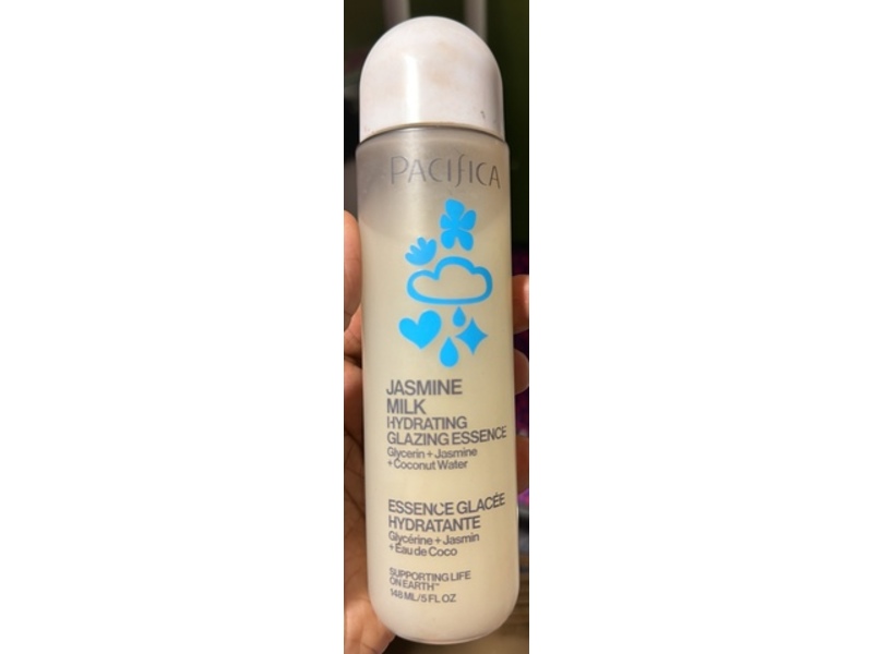 Pacifica Jasmine Milk Hydrating Glazing Essence, Glycerin, Jasmine Extract & Coconut Water, 5 fl oz/148 mL