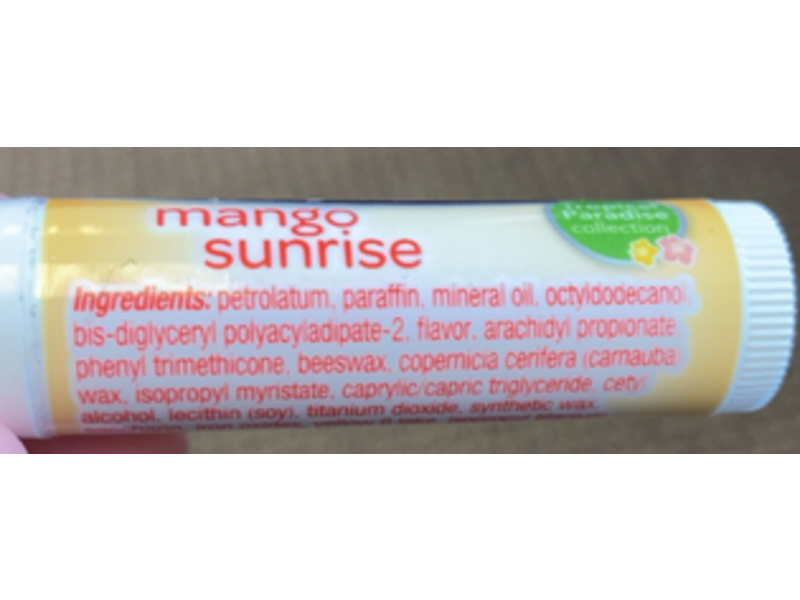 Chap Stick Tropical Paradise Collection, Mango Sunrise, 0.15 oz/4 g, Pack Of 3