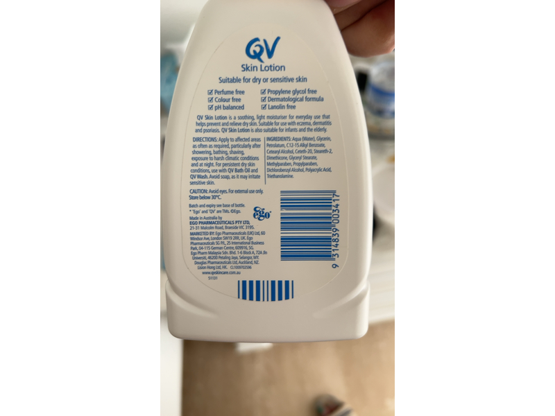 QV Skin Lotion, 250 mL