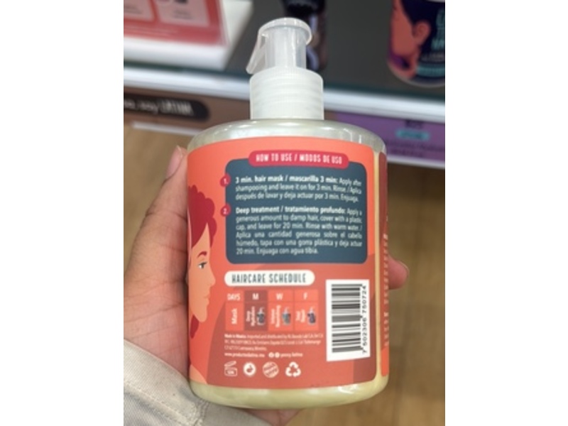 Latina Hair Mask, Mango Butter, 10.14 fl oz/300 mL