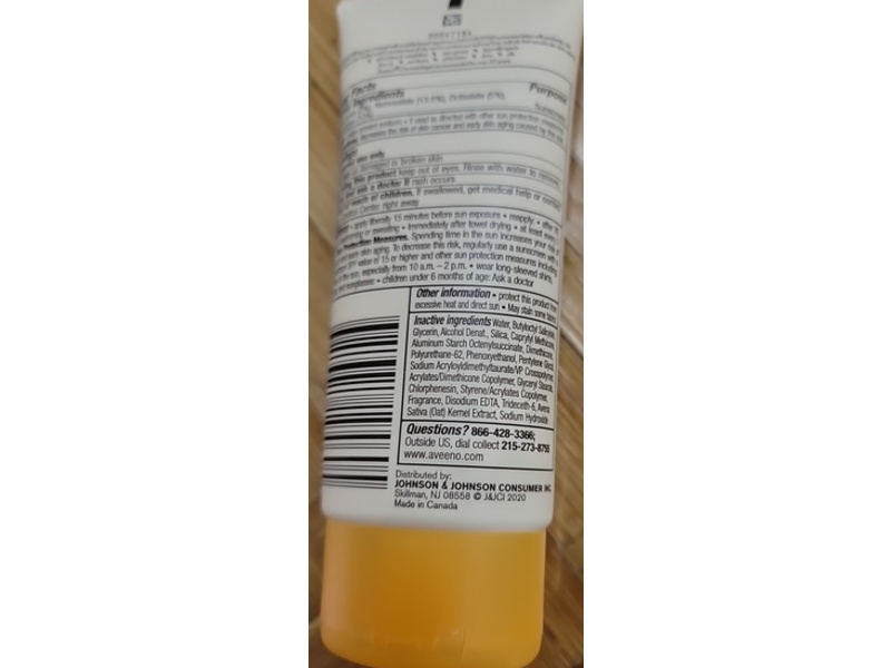 Aveeno Protect + Hydrate Sunscreen, SPF 60, 3 fl oz/ 88 mL