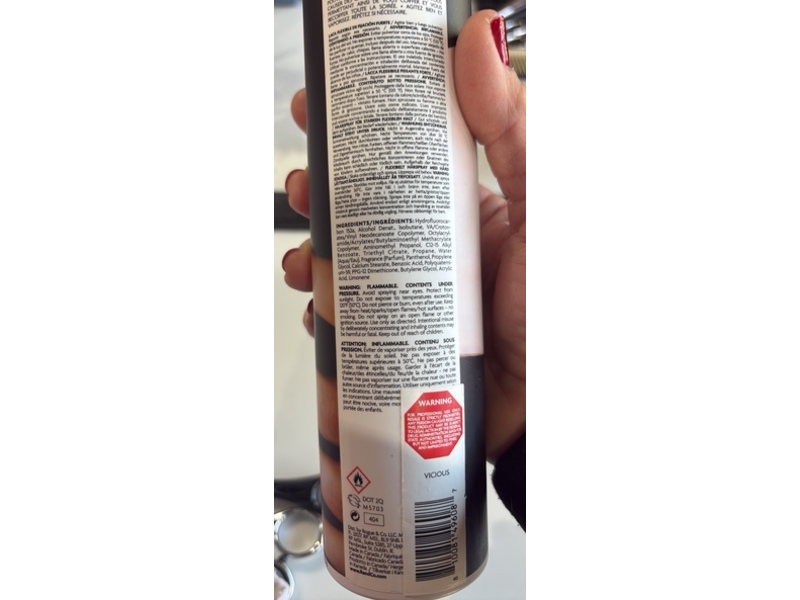 R+Co Vicious Strong Hold Flexible Hairspray, 9 oz/310 mL