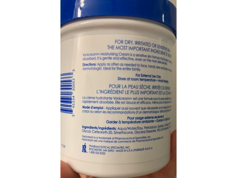 Vanicream Moisturizing Cream, 453 g