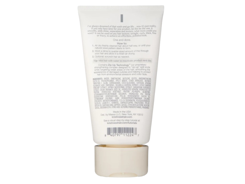 Kristin Ess Weightless Shine Air Dry Creme, 2 fl oz/ 59 mL