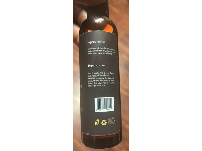 Crowned Skin King Body Oil, 4 oz/118 mL