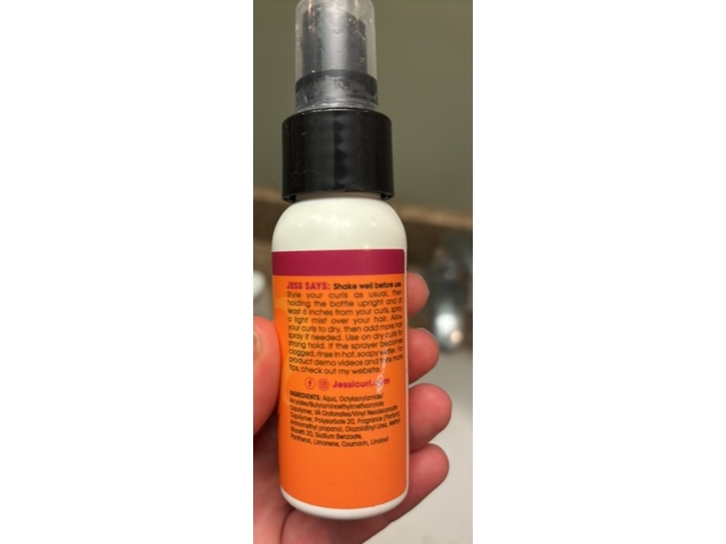 Jessicurl Aquavescent Hair Spray, Island Fantasy, 2 fl oz/59 mL