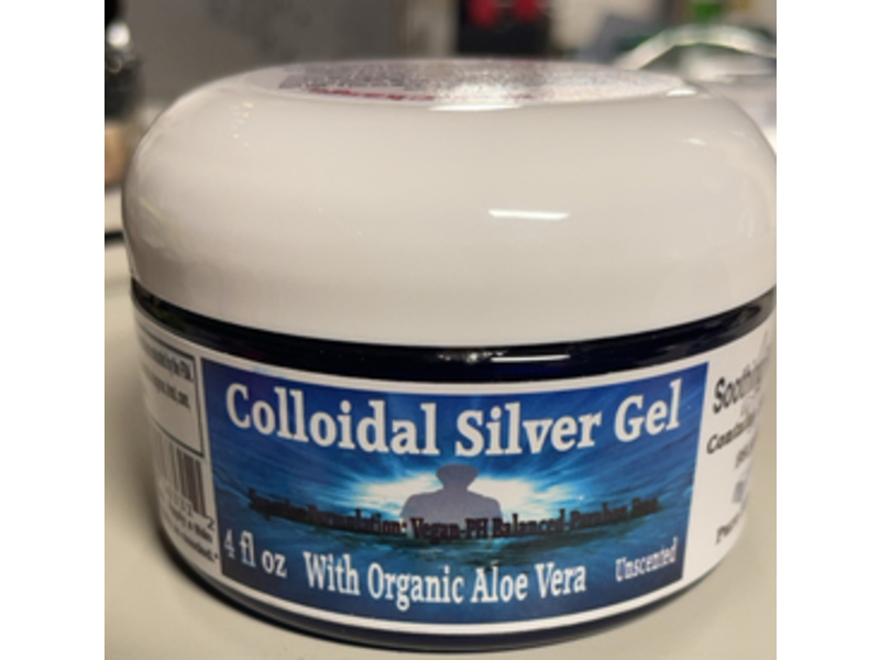 Superior Colloidal Silver Gel, Organic Aloe Vera, 4 fl oz