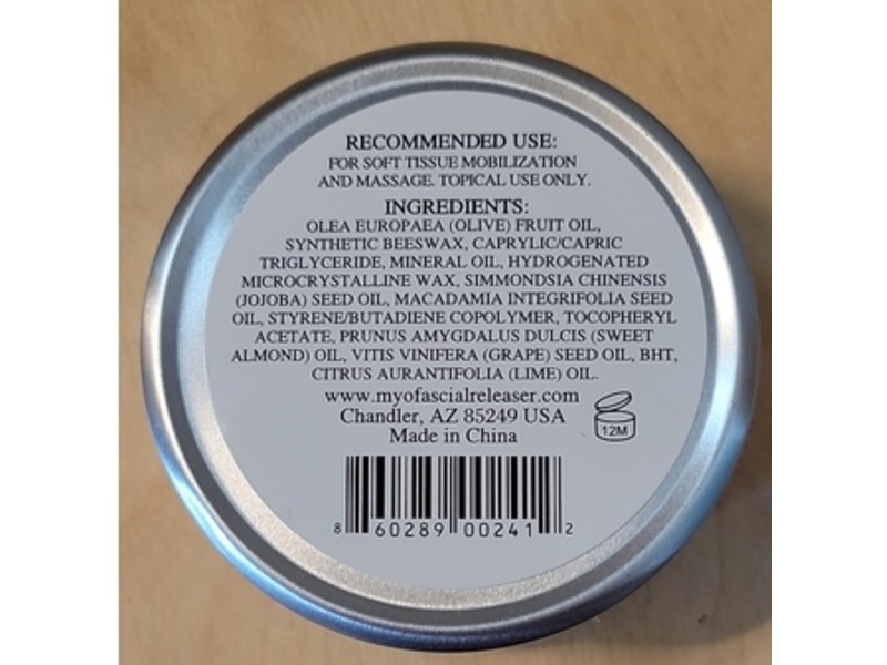 Myofascial Releaser Emollient Balm, 3.52 oz/100 g