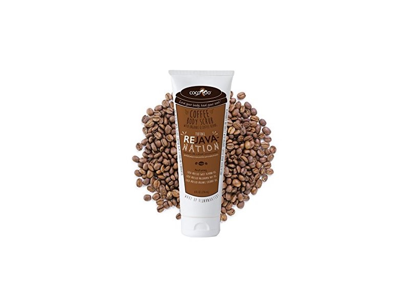 CocoRoo Total Rejavanation Body Scrub, Coffee, 8 fl oz/236 mL