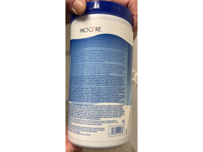 Procare Powder Lightener, Coconut & Gardenia Oil, 14.9 fl oz/422 g