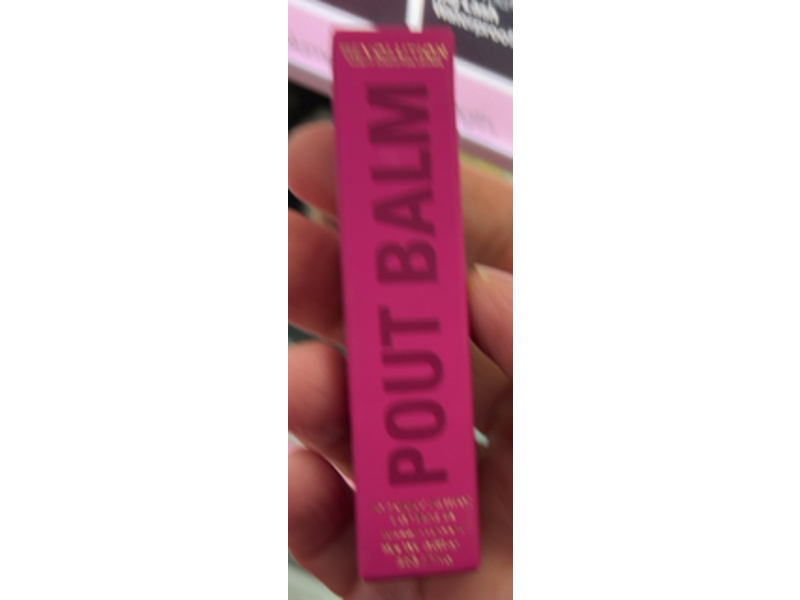 Revolution Lip Pout Balm, Fuchsia shine, 0.08 oz/2.5 g