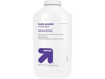 Up & Up Medicated Body Powder, 10 oz