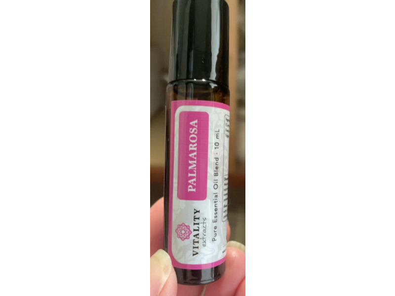 Vitality Extracts Palmarosa Pure Essential Oil Blend, 10 mL