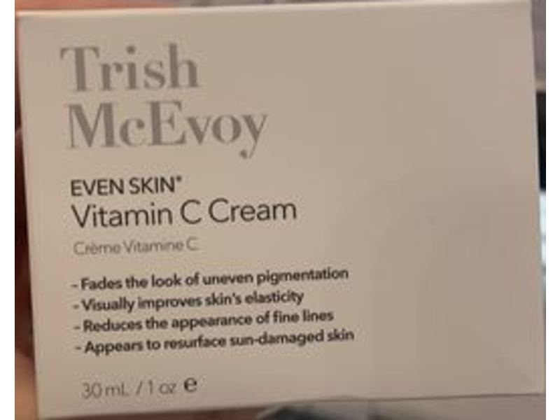 Trish McEvoy Even Skin Cream, Vitamin C, 1 oz/30 mL