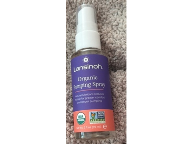 Lansinoh Organic Pumping Spray, 2 fl oz/59 mL