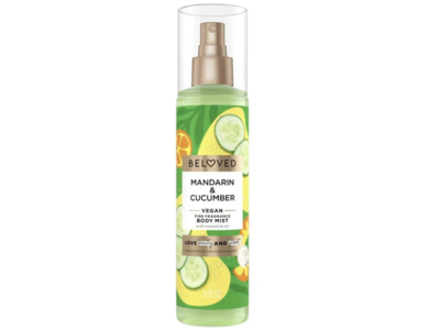 Beloved Fine Fragrance Body Mist, Mandarin & Cucumber, 8 fl oz