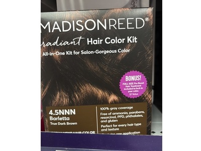 Madison Reed Hair Color Kit, 4.5NNN Barletta