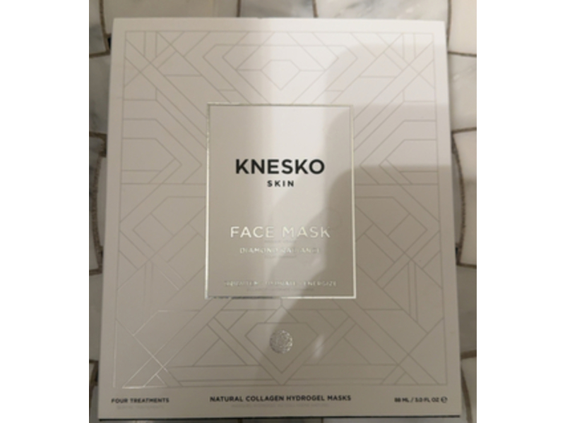 Knesko Natural Collagen Hydrogel Mask, Diamond Radiance, 3.0 fl oz/88 mL