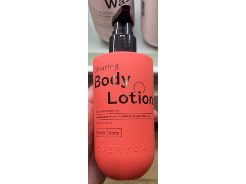 Frank Body Everyday Clearing Body Lotion, 8.45 fl oz/250 mL
